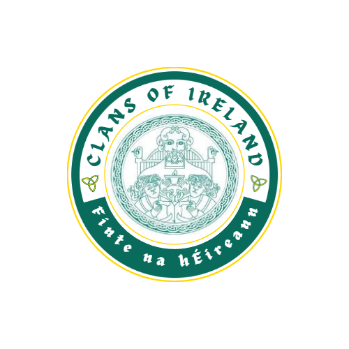 Clans of Ireland Green and Gold logo